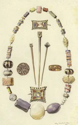 Objects from the Ancient Settlement of Dorestad, Netherlands